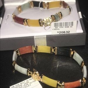 14k GOS MULT(GENUINE PURE JADE) 7.5 BR